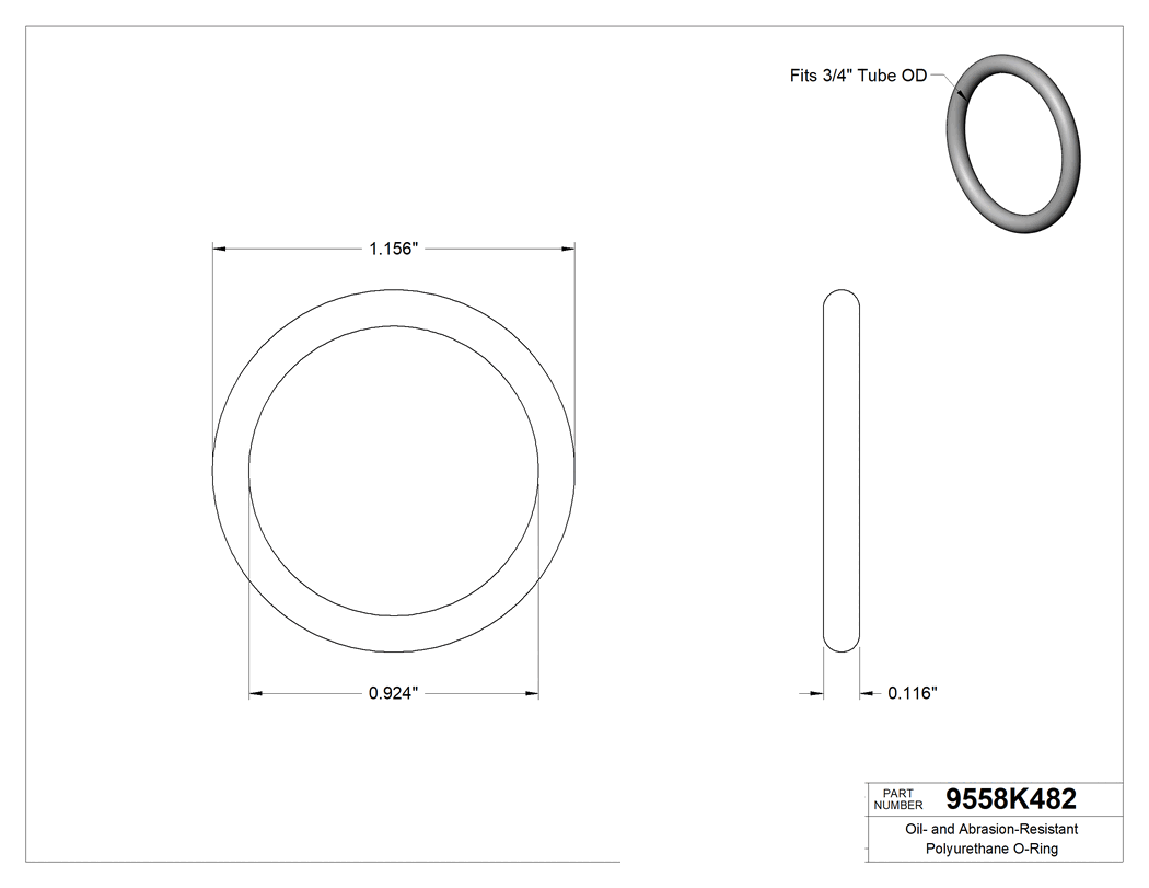Technical drawing - 9558K482